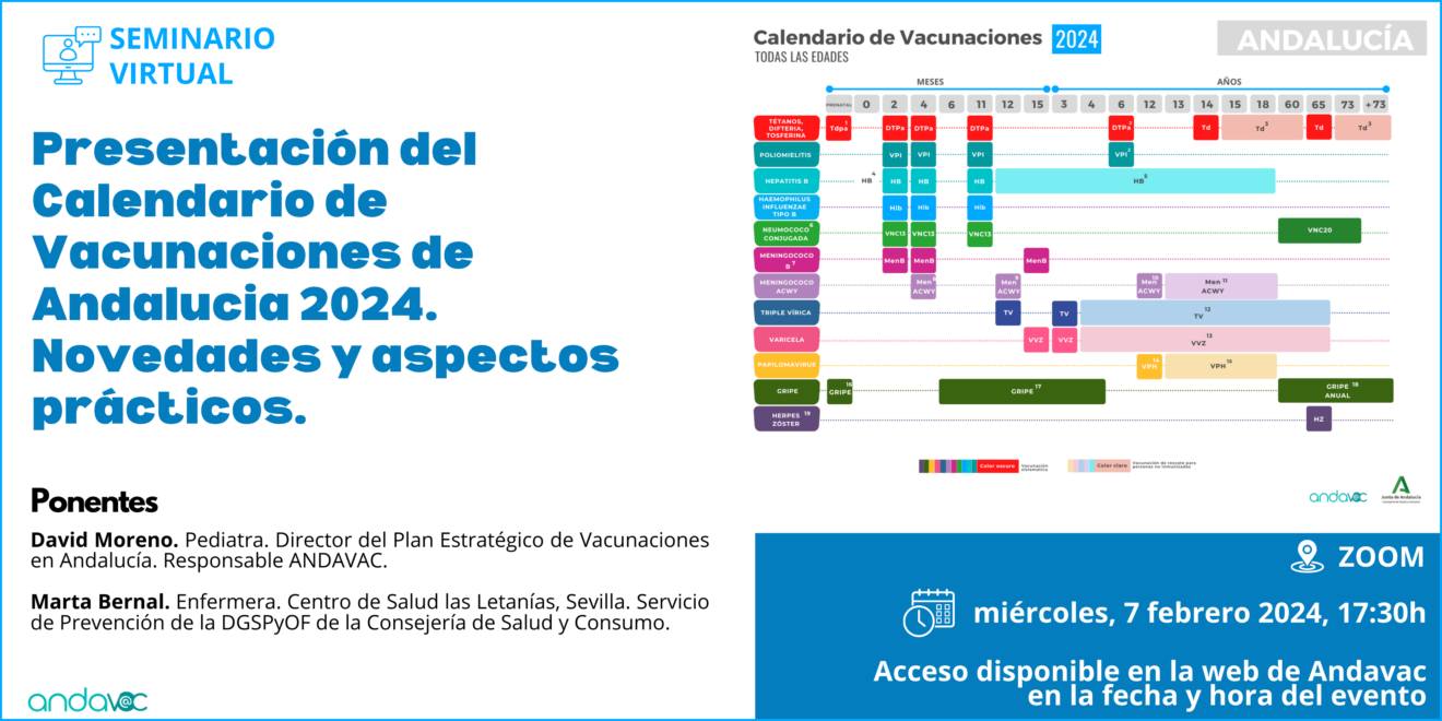 Seminario Presentaci N Calendario Vacunal Plan De Vacunaciones