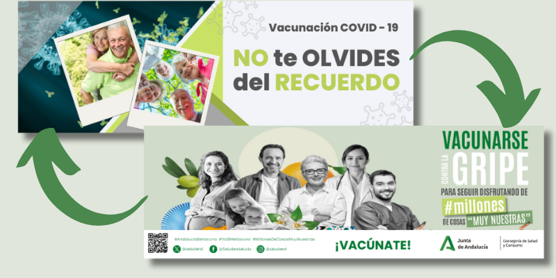 A general vaccination campaign against influenza and COVID begins in Andalusia in 2024–2025.